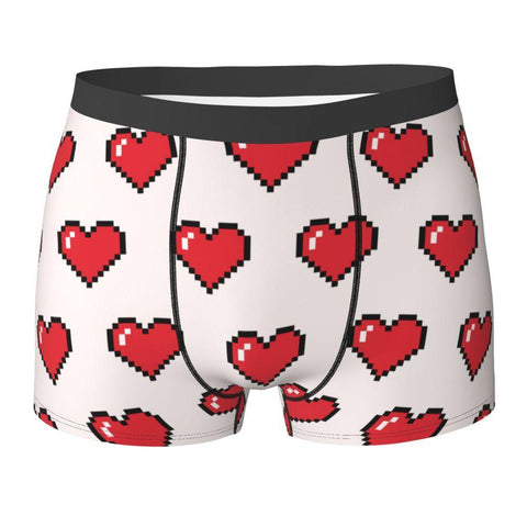Art Boxer Briefs Shorts Panties Polyester Underwear Male-MF01439-Veeddydropshipping