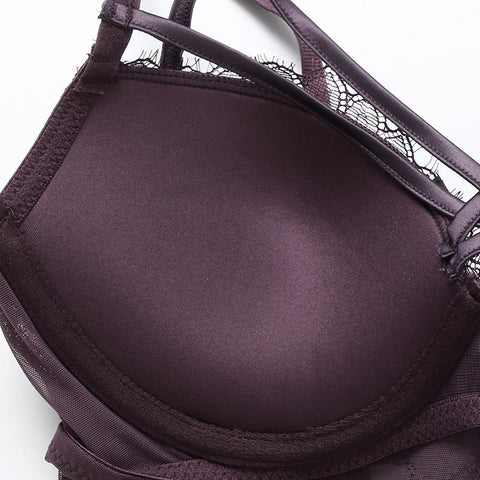 Sexy Bodysuit Women Lace Cup-WF00784-Veeddydropshipping