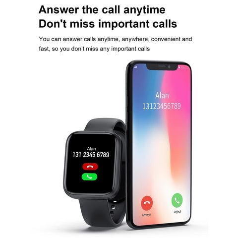 Smart Watch X5 TWS Bluetooth Headset Wireless Earphones Two in One 1.54inch-CE00536-Veeddydropshipping
