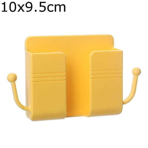 Multifunction Mobile Phone Wall Hanger Self Adhesive Charging Holder Plug Remote-PA00535-Veeddydropshipping