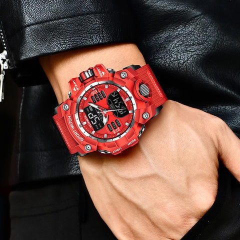 Sports Military Quartz  Men Watch Waterproof -JW00812-Veeddydropshipping