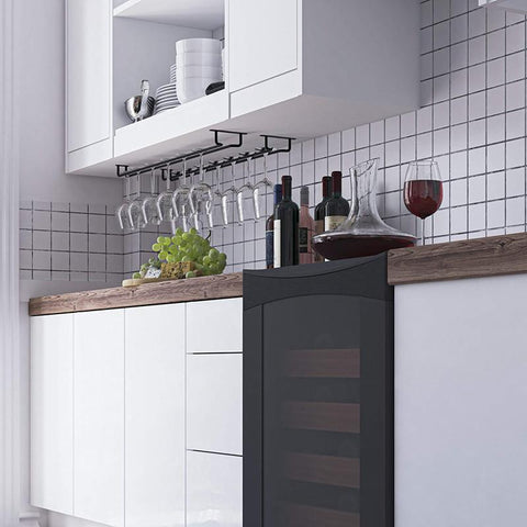 Under Cabinet Wine Glass Rack-HA00908-Veeddydropshipping