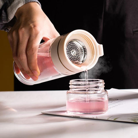 Glass Tea Bottles Infuser Bottle Tea Separation Mug-HA01261-Veeddydropshipping