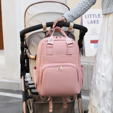 Mummy Bag Usb Diaper Bag Large Capacity Mom Baby Nappy Backpack-TB00187-Veeddydropshipping