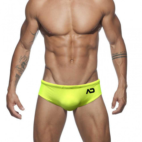 Fashion Shiny Men&#39;s New Solid Color Boxer Swimming Shorts Europe America -OS00208-Veeddydropshipping