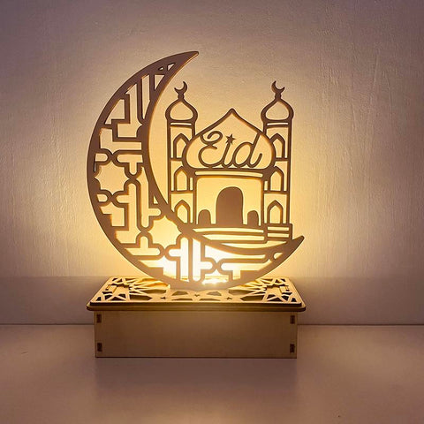 Muslim Ramadan Kareem Decoration Candle Led Lights-HA00350-Veeddydropshipping