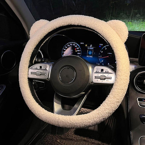 Bear Ear Car Interior Accessories Car Steering Wheel-AM01504-Veeddydropshipping