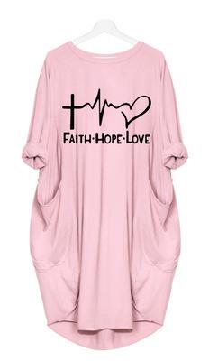 S-5XL Large Size Maternity Dress New Summer Round Neck Leisure Time Wide Pocket-TB00560-Veeddydropshipping