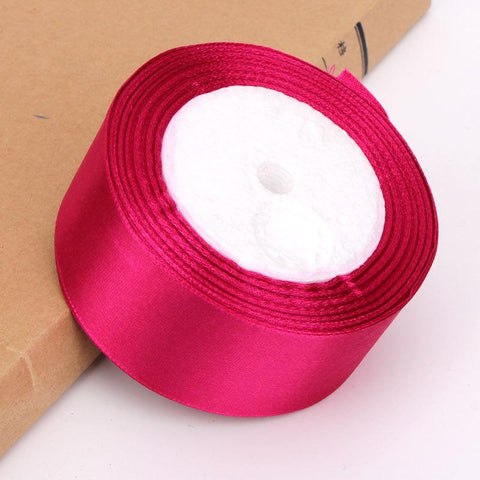 25 Yards/Roll 40mm Silk Satin Ribbon for Wedding-HA00008-Veeddydropshipping