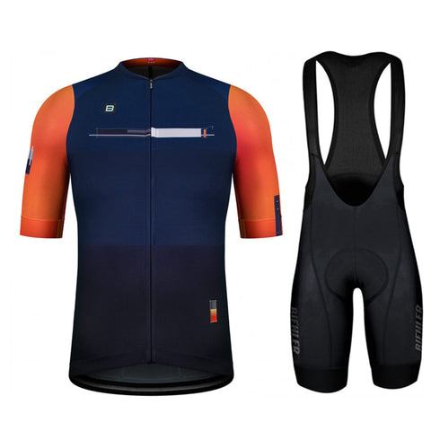 Summer Cycling Jersey Short Sleeves Bibs Shorts Suit Bicycle Clothing Set MTB-OS01078-Veeddydropshipping