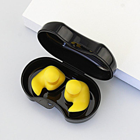 Summer Swimming Earplugs/Nose Clip Set Silicone Waterproof Sleep Anti-noise Ear Plugs -OS00100-Veeddydropshipping