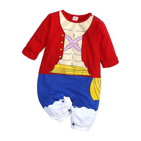 Anime Newborn Baby Boys Clothes Cotton Rompers Short/Long-TB00300-Veeddydropshipping