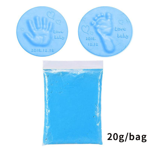2021 Baby Care Air Drying Soft Clay Baby Handprint Footprint Imprint-TB00788-Veeddydropshipping