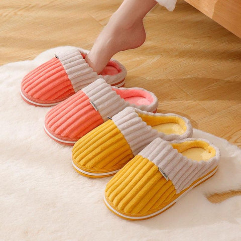 Nonslip Soft Winter Warm House Spa Slippers-BS01071-Veeddydropshipping