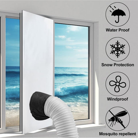 Polyester AC Window Seal Universal Window Sealing Kit-HA01148-Veeddydropshipping