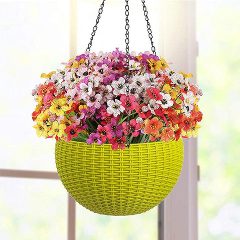 Artificial flower violet Outdoor fake flower-HA00682-Veeddydropshipping