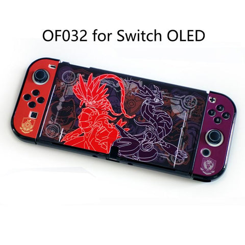 for Nintendo Switch Scarlet and Violet Skin Shell Case Hard PC Console Protective-CE01354-Veeddydropshipping
