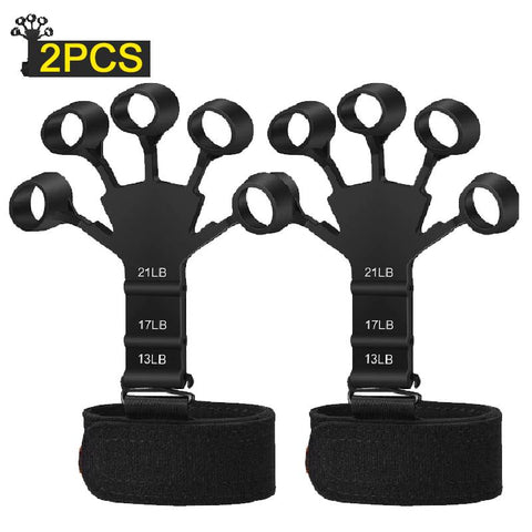 Silicone Guitar Finger Exerciser 6 Resistant Levels Hand Grips-OS01491-Veeddydropshipping