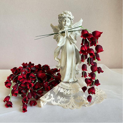 Imitation Flowers Orchids Bell Lanterns Artificial Flower-HA00690-Veeddydropshipping
