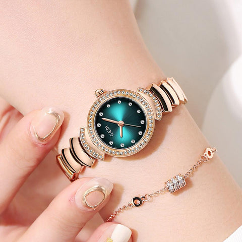 Luxury Waterproof Stainless Steel Bracelet Watch for Women,-JW01091-Veeddydropshipping