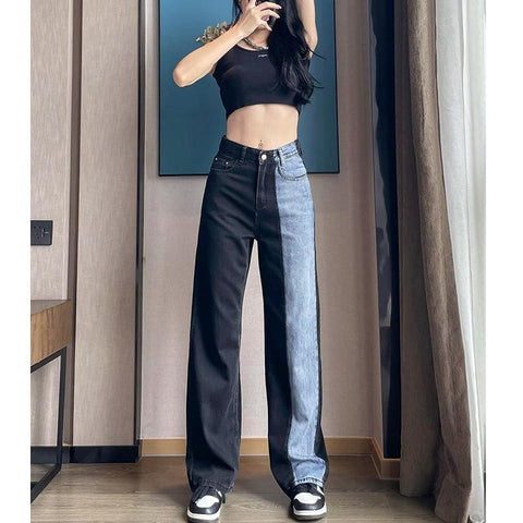jeans denim trousers women High Waisted jeans-Veeddydropshipping