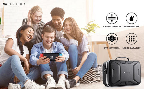 Deluxe Carrying Case For Nintendo Switch Mumba Large Capacity Travel Storage-CE01332-Veeddydropshipping