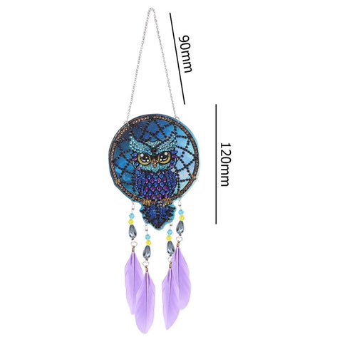 DIY Diamond Painting Dream Catcher Wind Chimes-HA00115-Veeddydropshipping