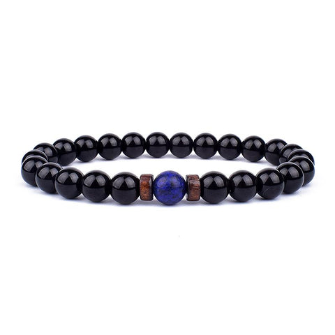 Stone  Lava  Beads Bracelet Tibetan Buddha New Bracelets -JW00262-Veeddydropshipping