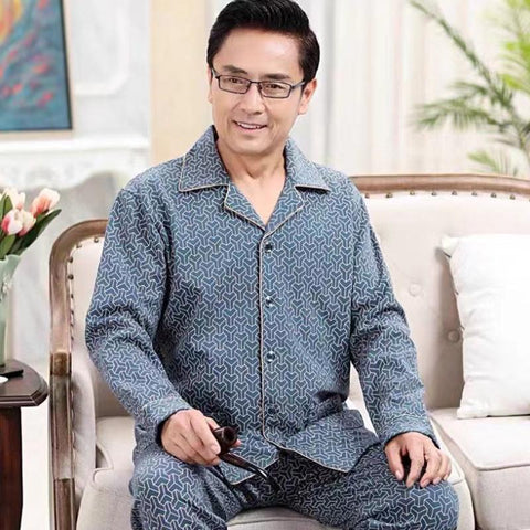 Clothes Ensembles De Pyjamas Men Sleepwear Lounge Homewear-MF01580-Veeddydropshipping