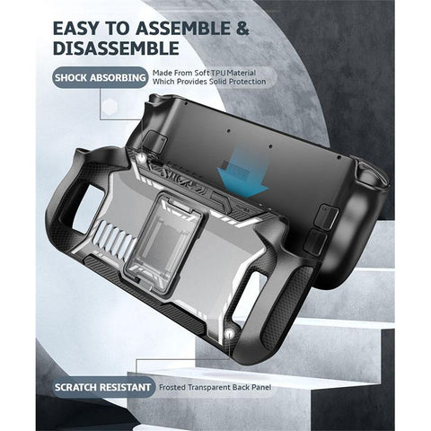 For Steam Deck Case (2022 Release) with Kickstand MUMBA Blade TPU -CE01355-Veeddydropshipping