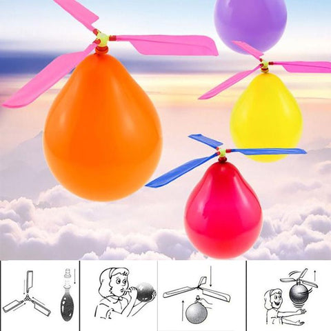 Air Balloon Helicopter Toy Funny Balloon-HA00594-Veeddydropshipping