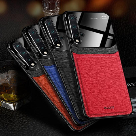 Phone Case for Huawei Nova 5T Case Luxury Bumper High Quality PU Leather Cover-PA00267-Veeddydropshipping