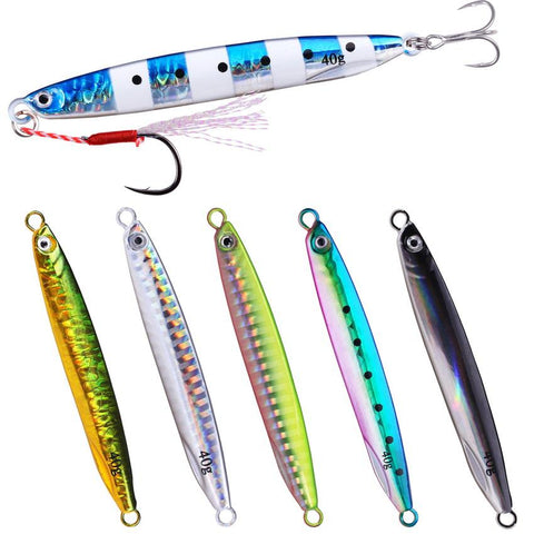 Jig Shore Jigging Spoon Casting Drag 7G 10G 14G 17G 21G 30G 40G SeaBass Lure -OS00409-Veeddydropshipping