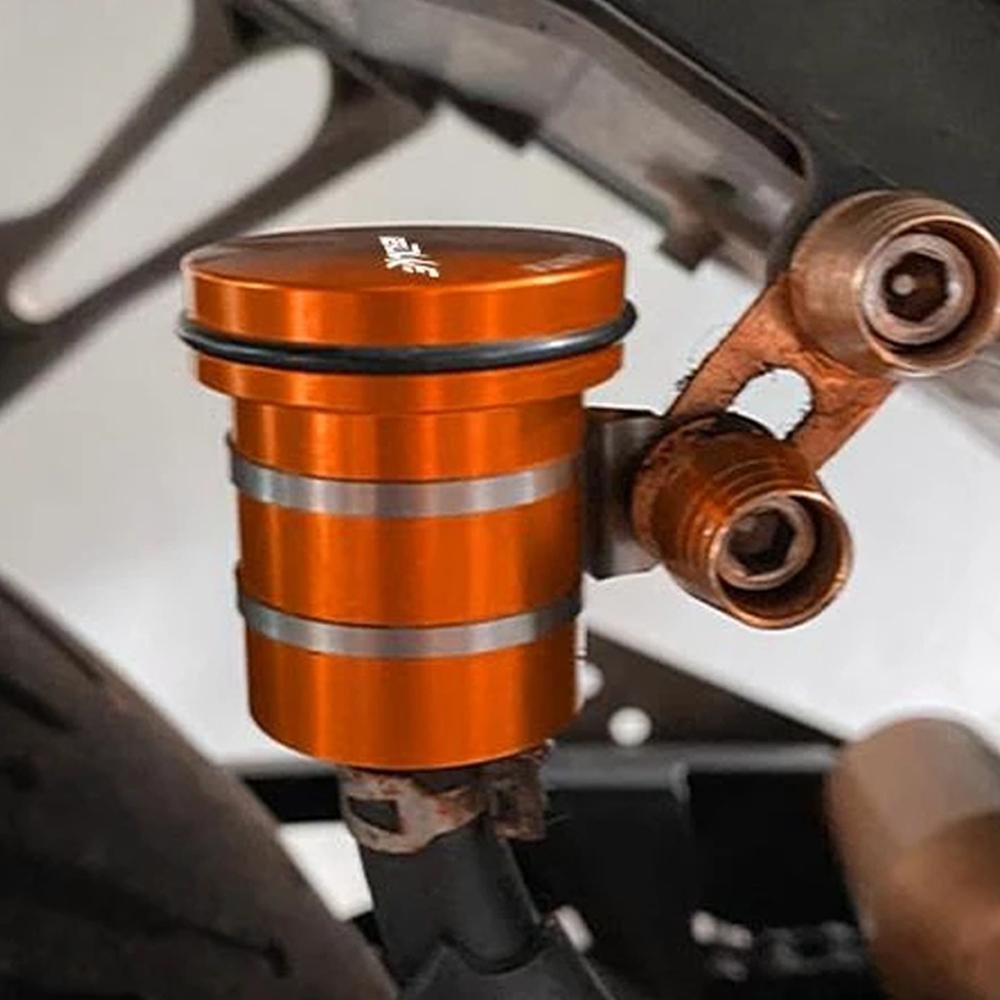 Motorcycle Accessories CNC Aluminum Rear Brake Fluid Reservoir Tank Oil Cup-AM01209-Veeddydropshipping