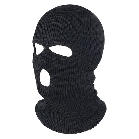 1Pc Embroidery Balaclava Outdoor Warm Hat 3-Hole Ski Hat For Winter Unisex Use-OS01013-Veeddydropshipping