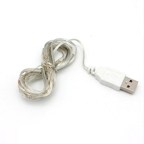 1/5/10m USB LED String Lights Copper Wire New Year Christmas Decoration Lamp-TI00931-Veeddydropshipping