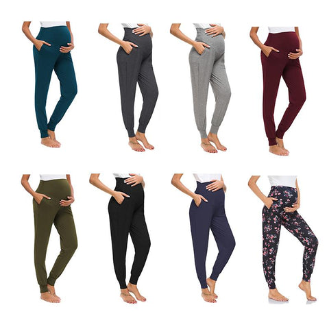 Liu &amp; Qu Maternity Women&#39;s Casual Pants Pregnancy Stretchy-TB00557-Veeddydropshipping