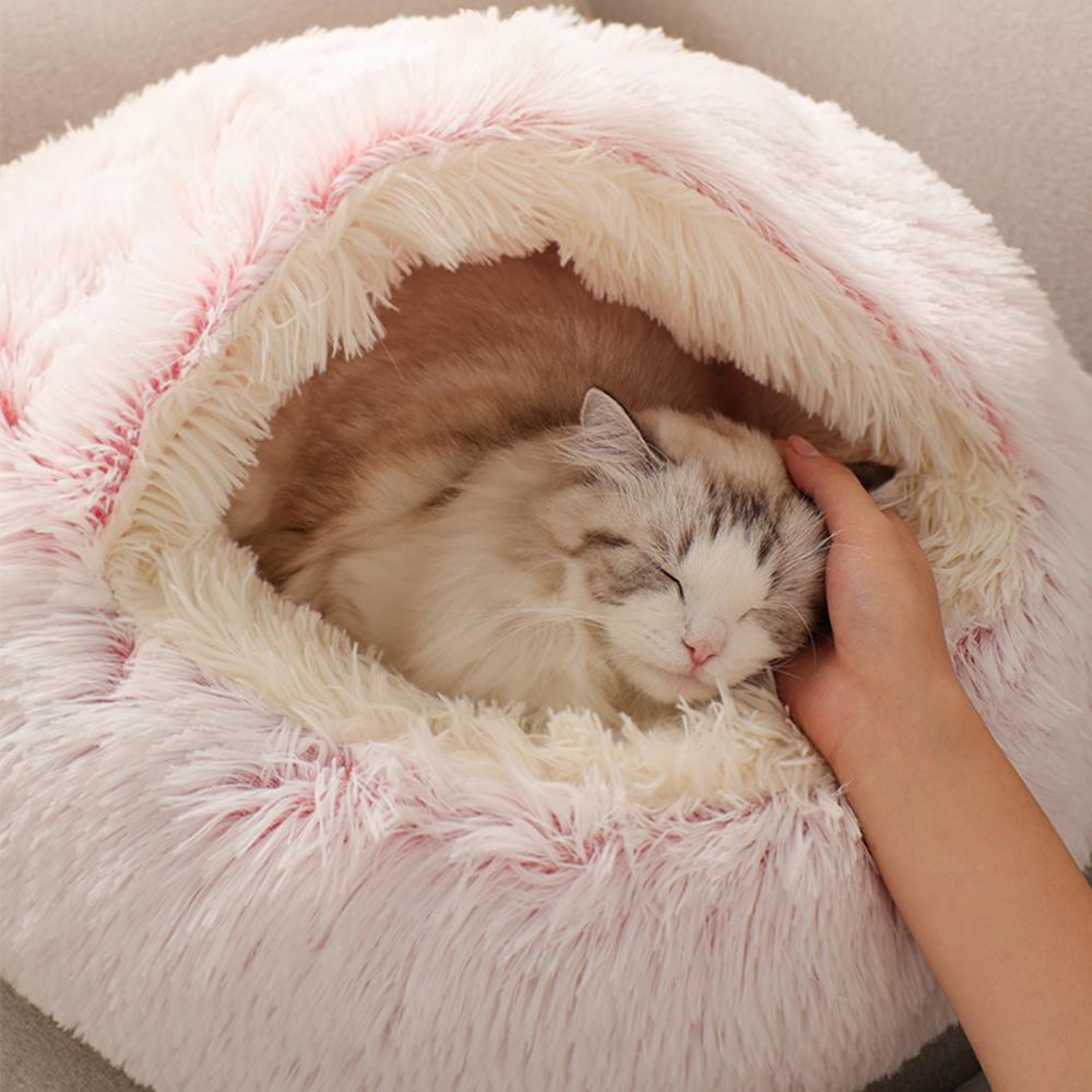 Warm Dog Cat Bed Cat House Cave-HA01978-Veeddydropshipping