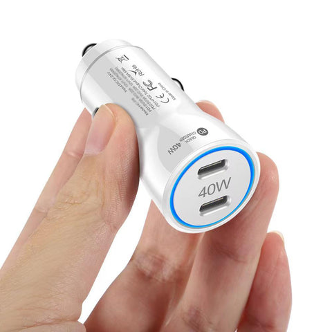 EONLINE 40W Fast Car Phone Charger-PA01155-Veeddydropshipping