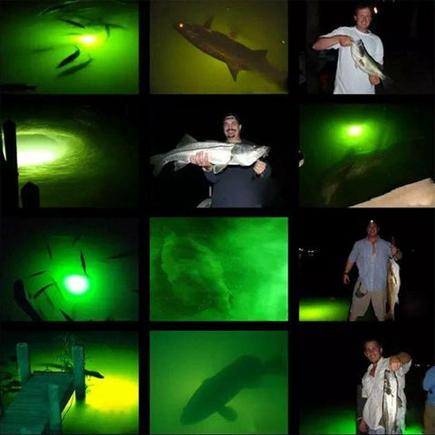 2000LM 30W Warterproof LED Submersible Fishing Night Light Underwater-TI00964-Veeddydropshipping