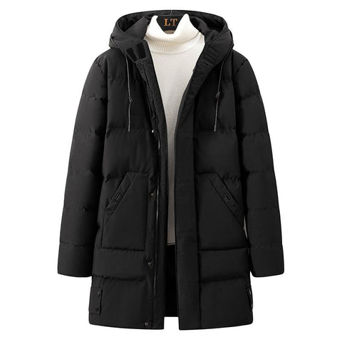 Jacket Long Down Cotton-padded Jacket Winter-Veeddydropshipping