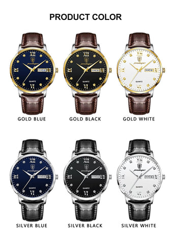 Luxury Casual Business Male Watches Men -JW00642-Veeddydropshipping