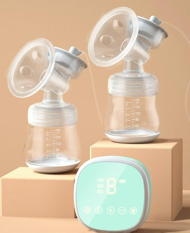 Double Electric Breast Milk Extractor Usb Recharge Breastfeeding Baby Bottle-TB00676-Veeddydropshipping