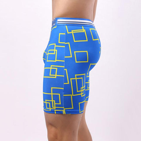 High-End Fashion Long Boxer Shorts Sports Men Beach Shorts Swim Men&#39;s-MF01665-Veeddydropshipping