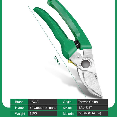 Garden Pruning Shear Cutting Shrub Scissors-TI00084-Veeddydropshipping