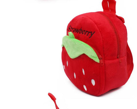 Cute Strawberry Plush Backpack Cartoon Toy Girl-TB00015-Veeddydropshipping