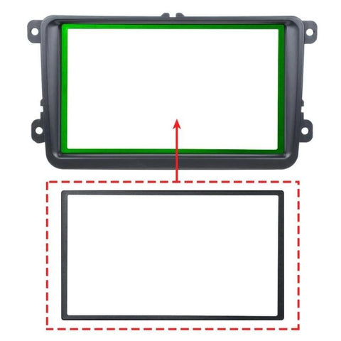 Car 2Din Frame 7Inch DVD MP5 Player Panel Frame Auto Stereo-AM00663-Veeddydropshipping
