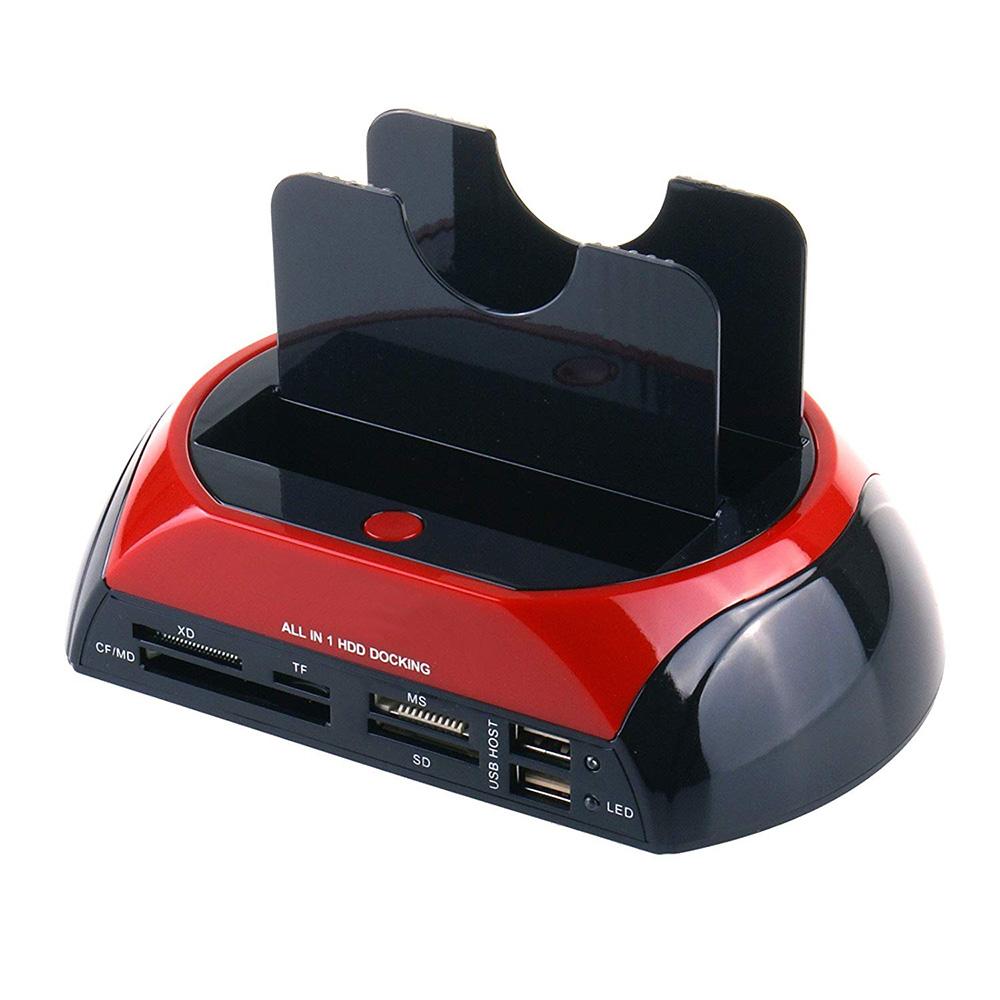 HDD Docking Station With Card Reader-CO00957-Veeddydropshipping
