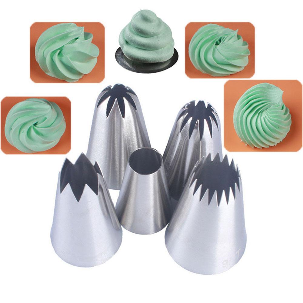 Large Metal Cake Cream Decoration Tips Pastry Tools-HA01195-Veeddydropshipping