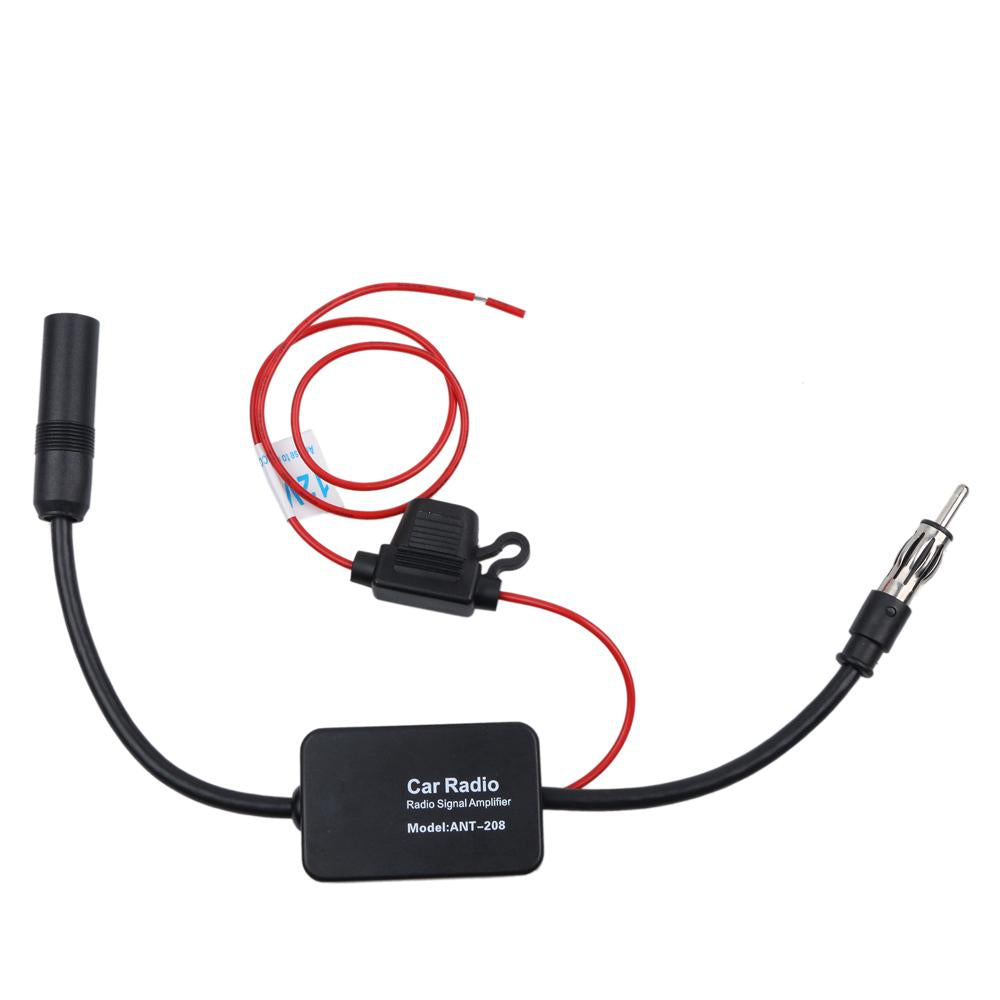 12V Car Radio Antenna FM/AM Radio Signal Amplifier Booster Car Antenna -CE00834-Veeddydropshipping